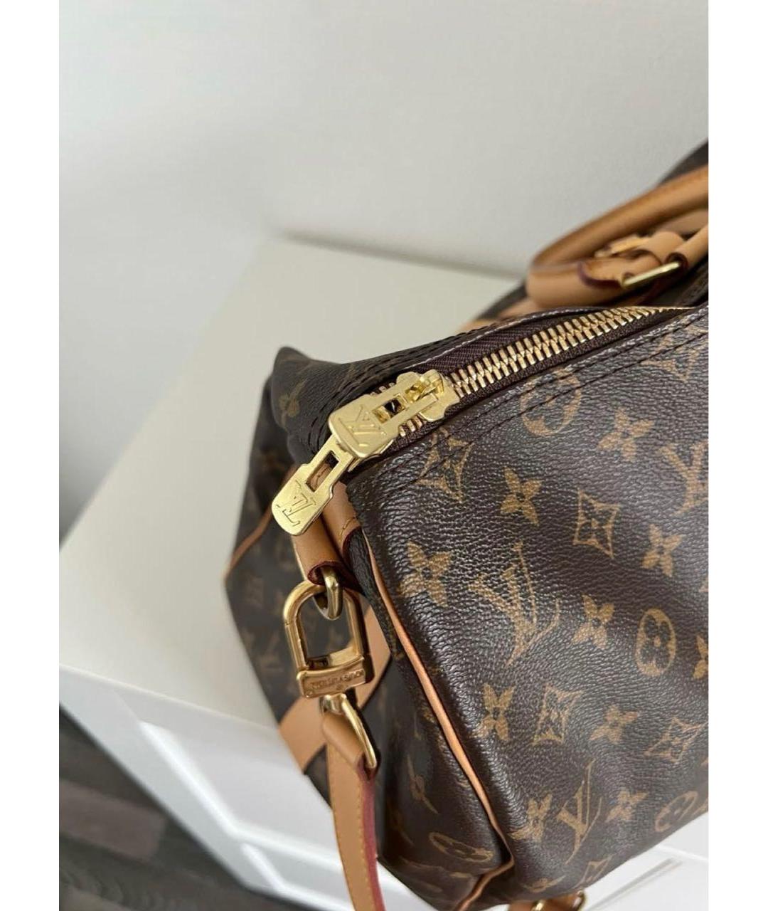 LOUIS VUITTON Коричневая дорожная/спортивная сумка, фото 2