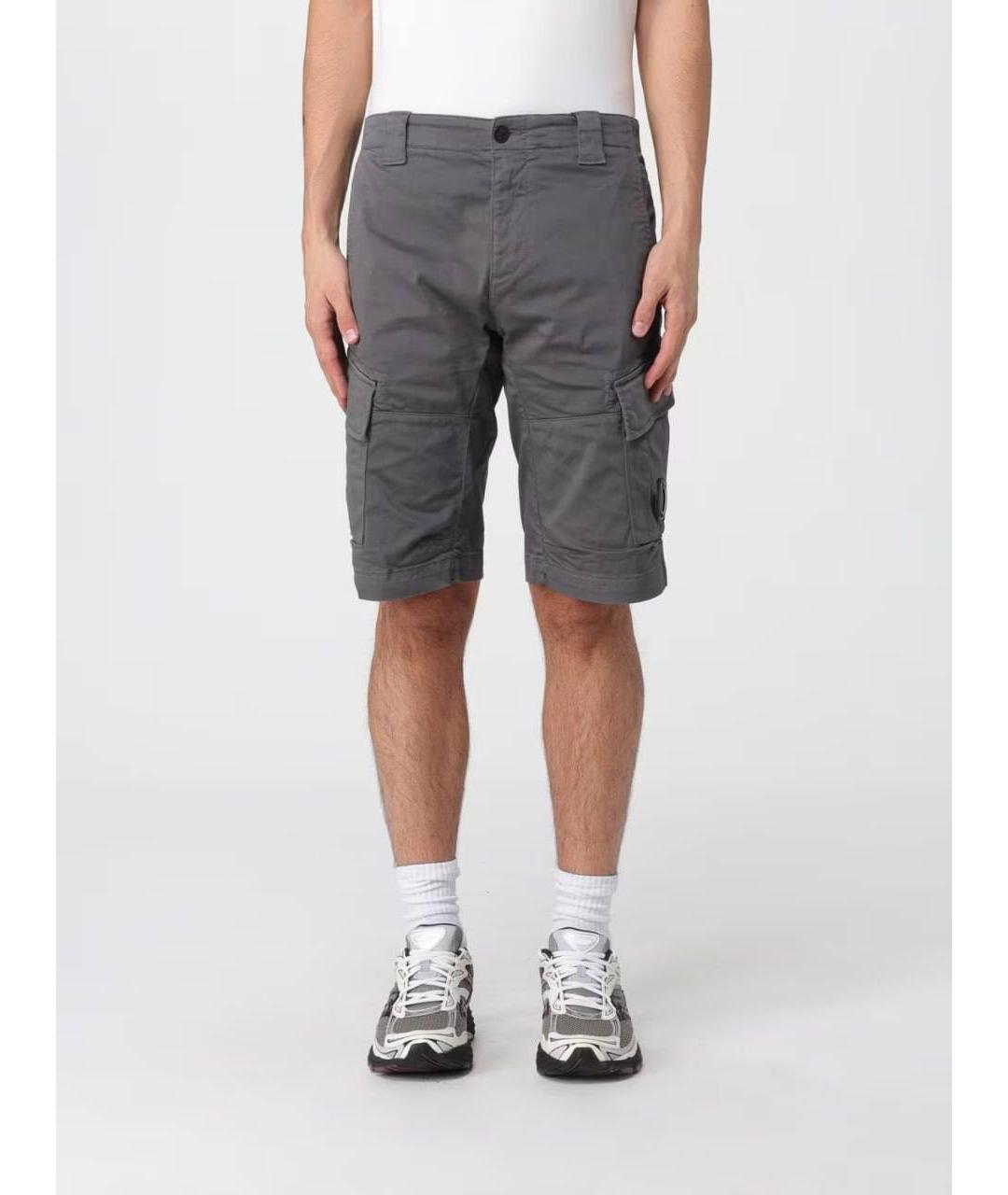 CP COMPANY Серые шорты, фото 5