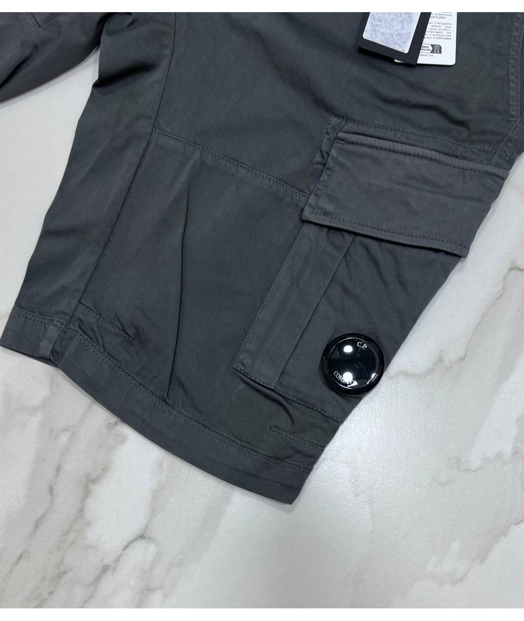 CP COMPANY Серые шорты, фото 2