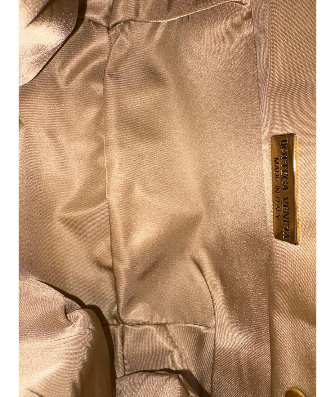 BOTTEGA VENETA Черная кожаная сумка через плечо, фото 4