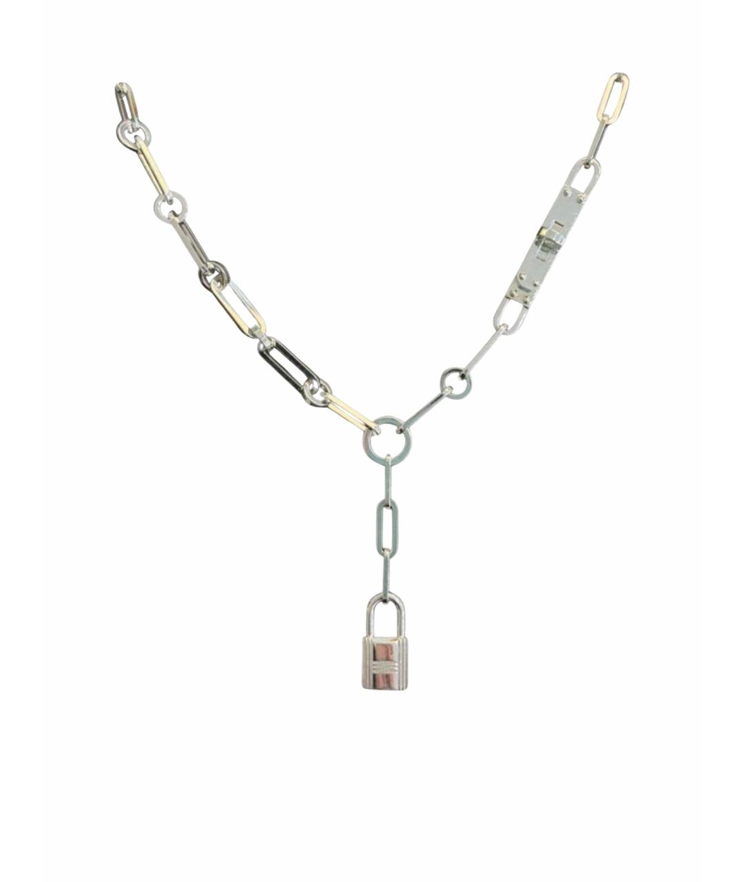 HERMES Серебряная серебряная цепочка, фото 1