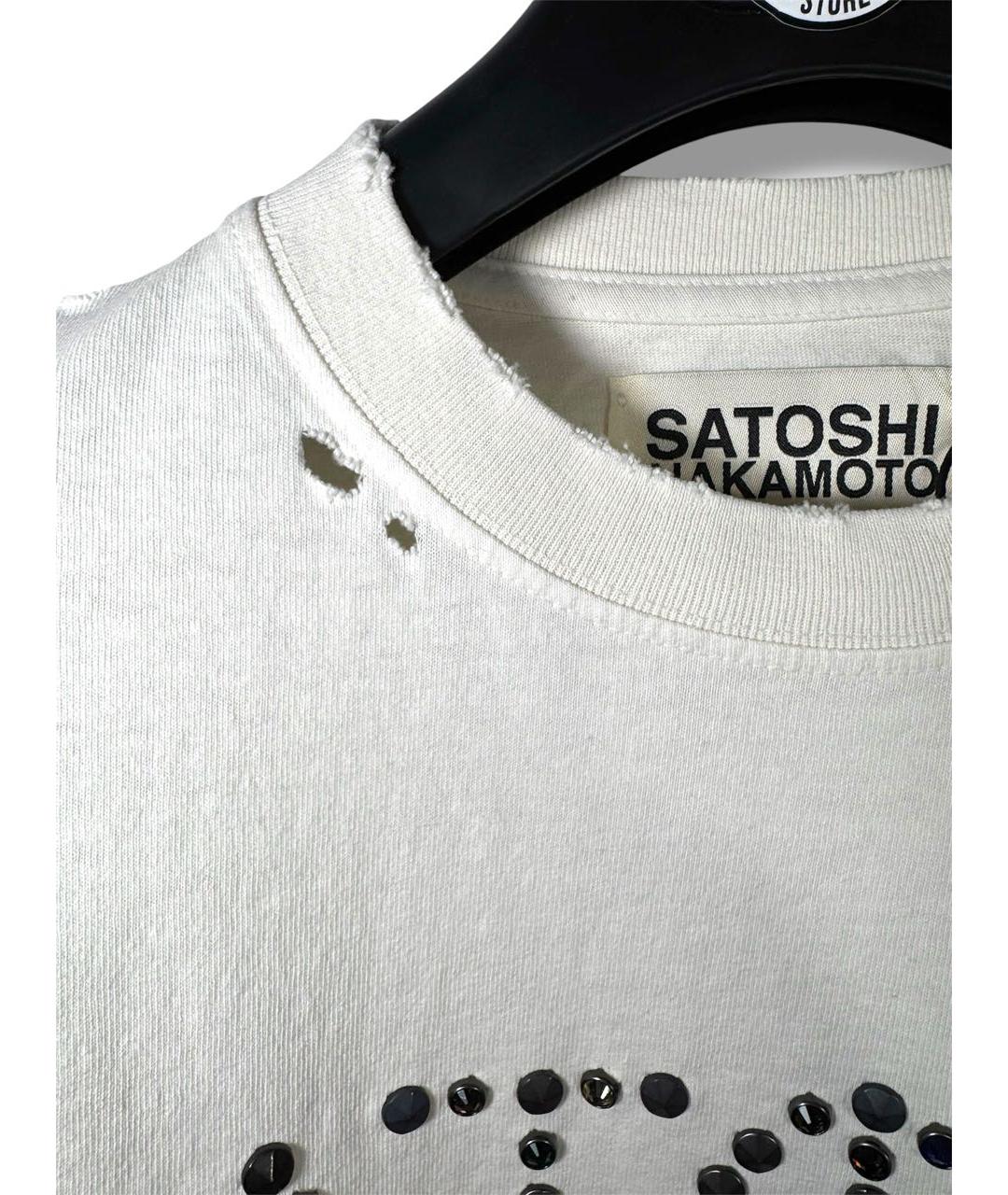 SATOSHI NAKAMOTO Белая футболка, фото 7