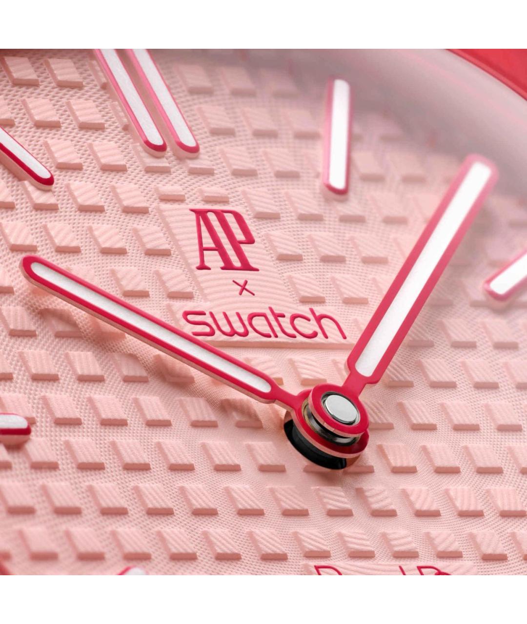 Swatch Розовые часы, фото 5