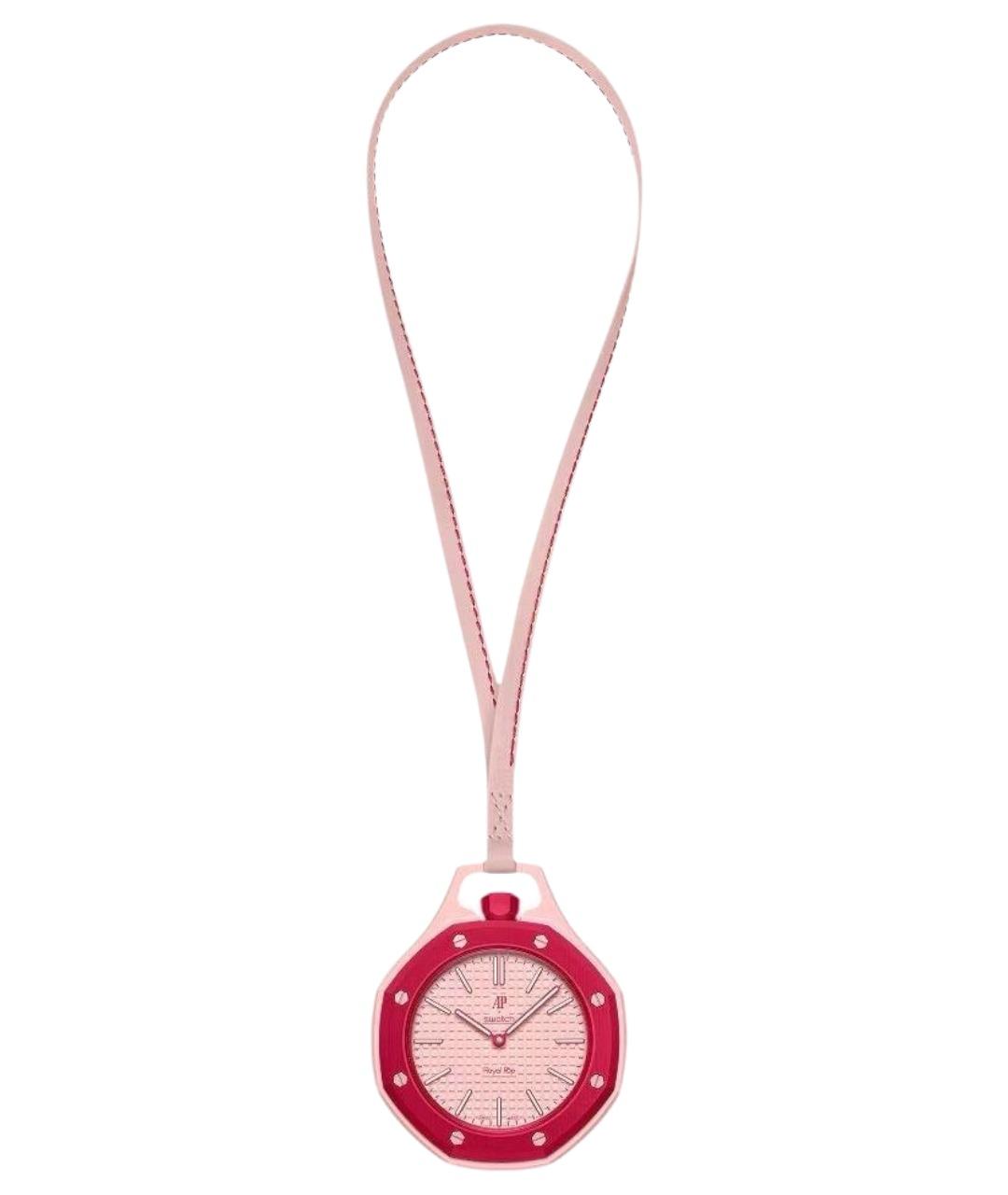 Swatch Розовые часы, фото 10