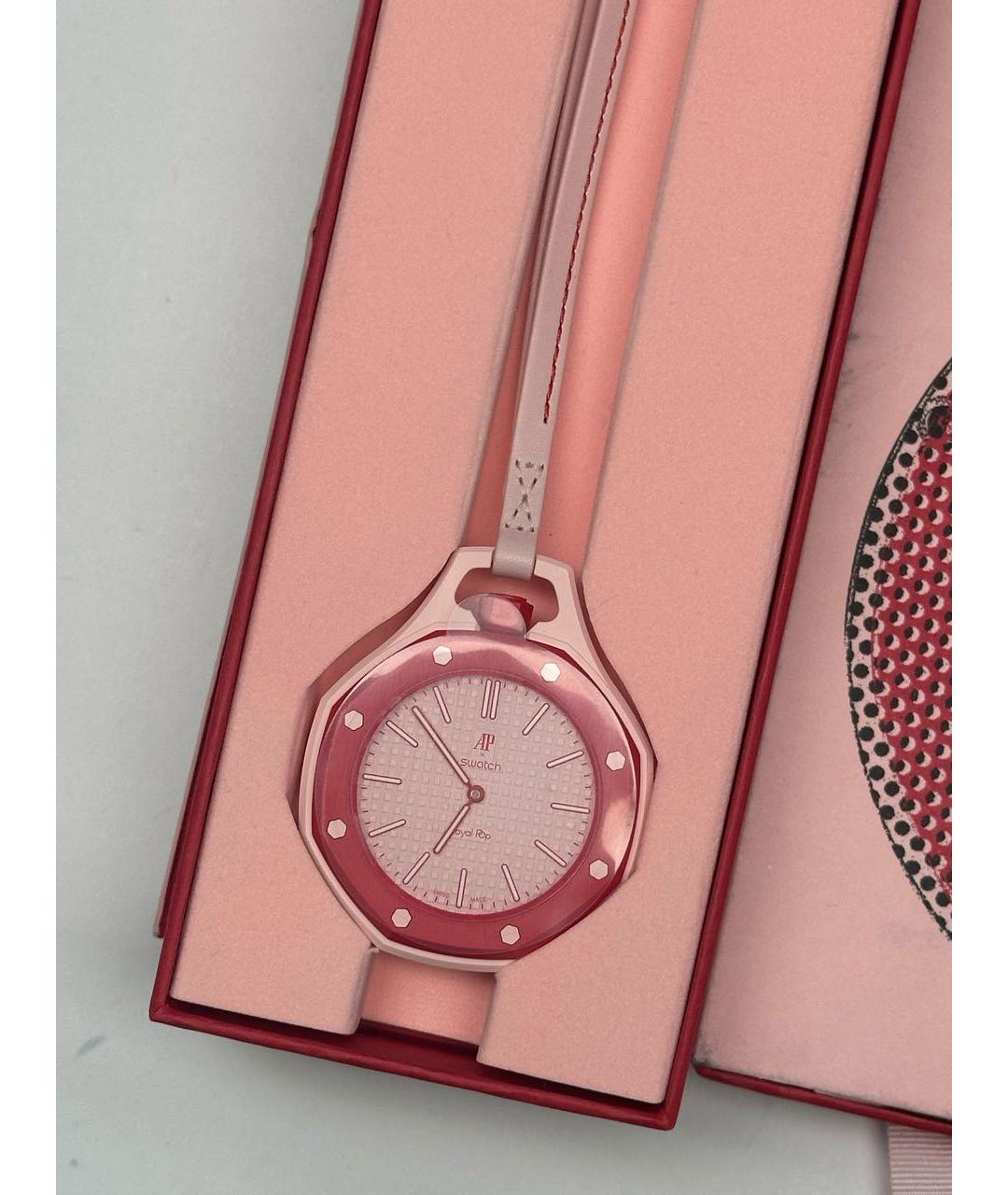Swatch Розовые часы, фото 7