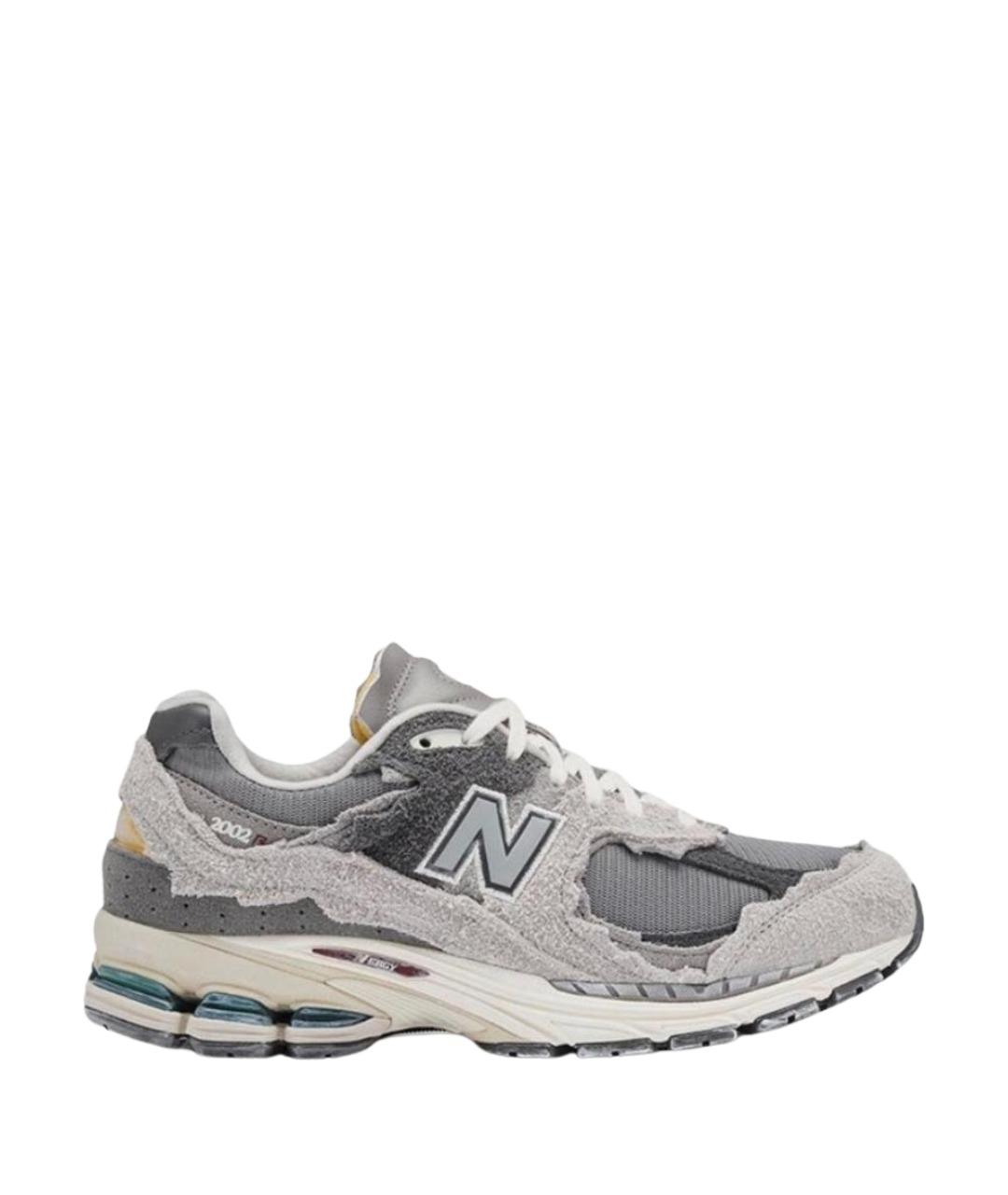 NEW BALANCE Серые замшевые кроссовки, фото 1