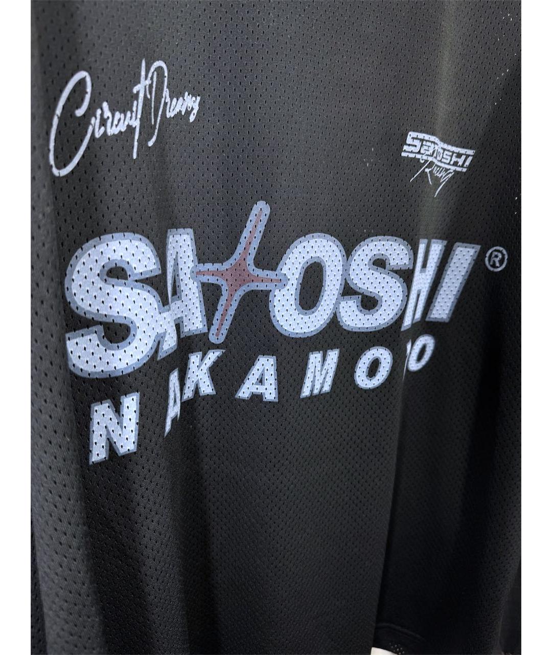 SATOSHI NAKAMOTO Черная футболка, фото 5