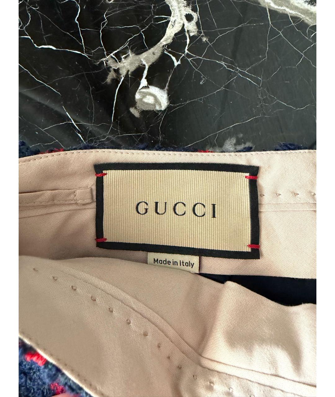 GUCCI Мульти твидовые шорты, фото 8