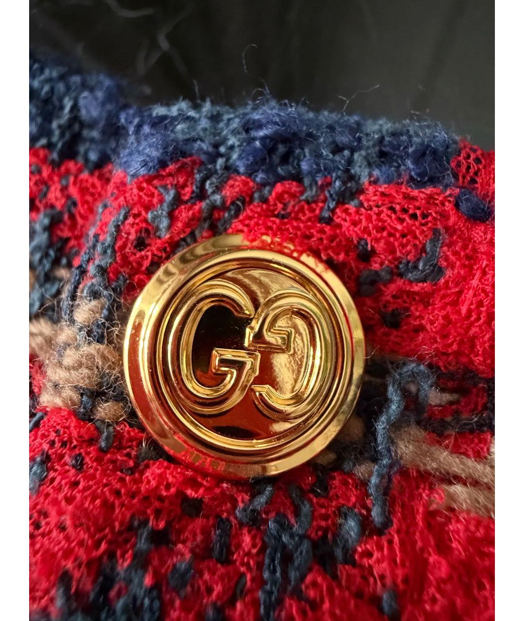 GUCCI Мульти твидовые шорты, фото 6