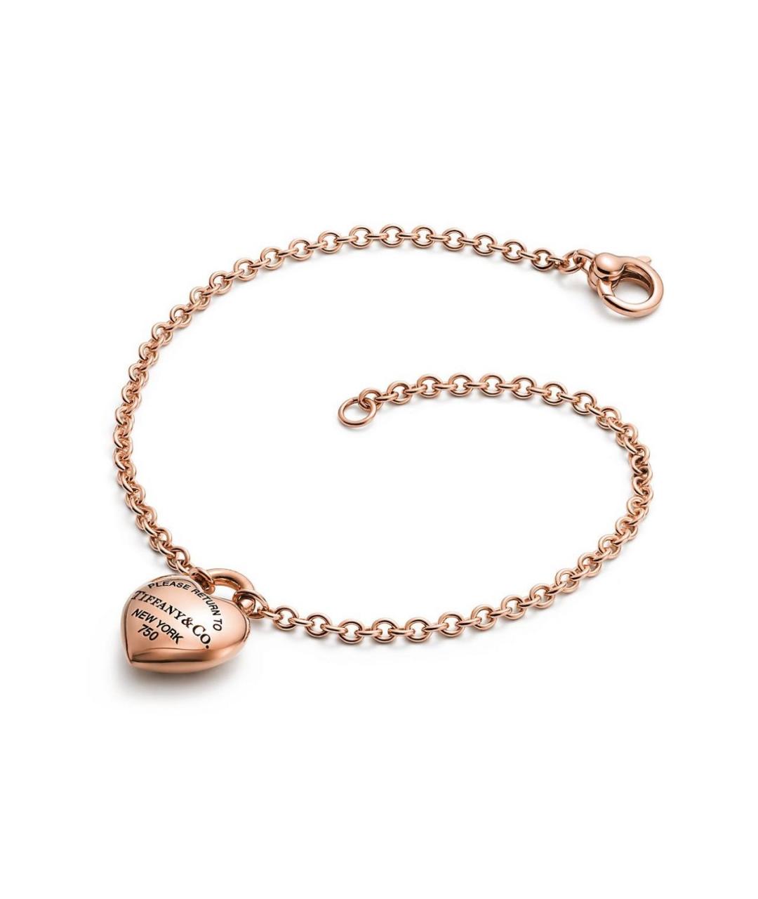 TIFFANY&CO Золотой браслет из розового золота, фото 3