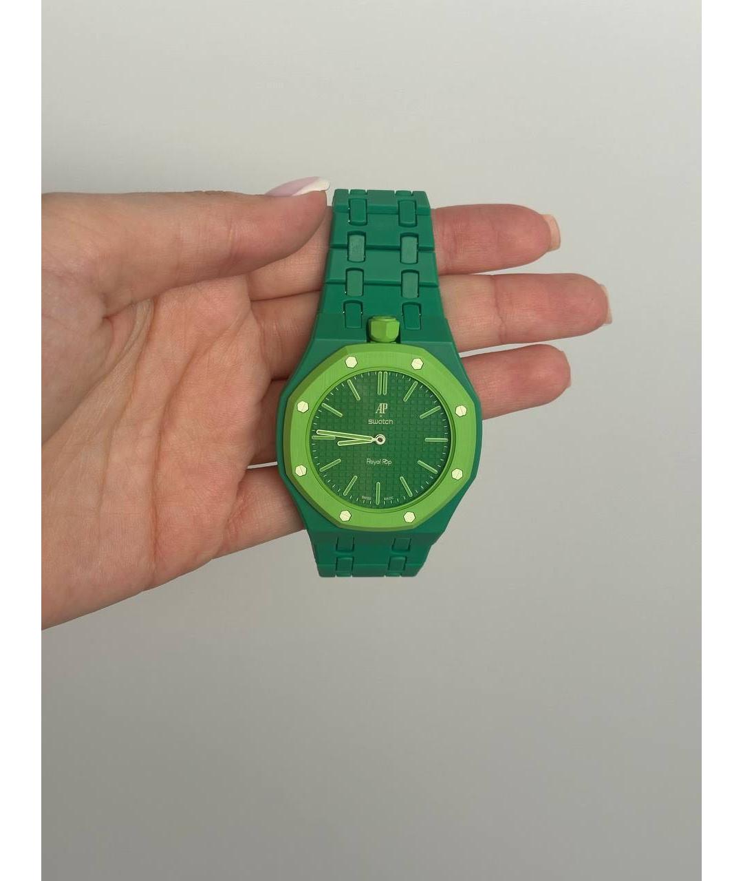Swatch Зеленые часы, фото 4
