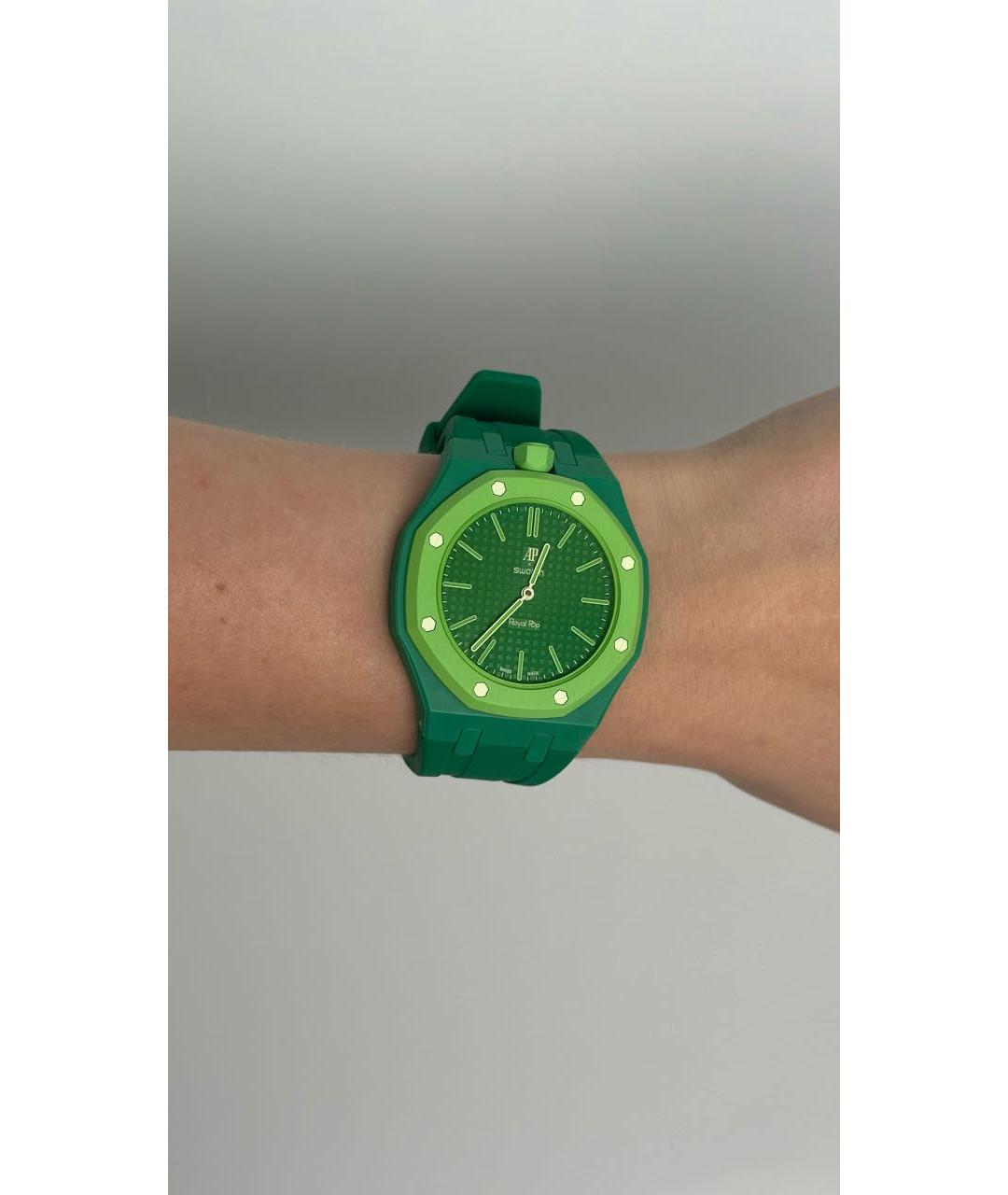 Swatch Зеленые часы, фото 3