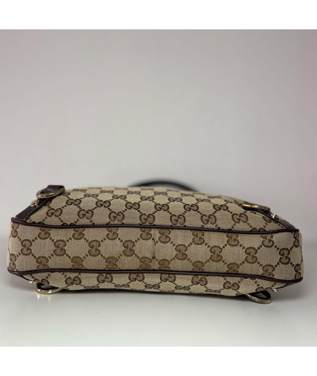 GUCCI Бежевая сумка с короткими ручками, фото 6