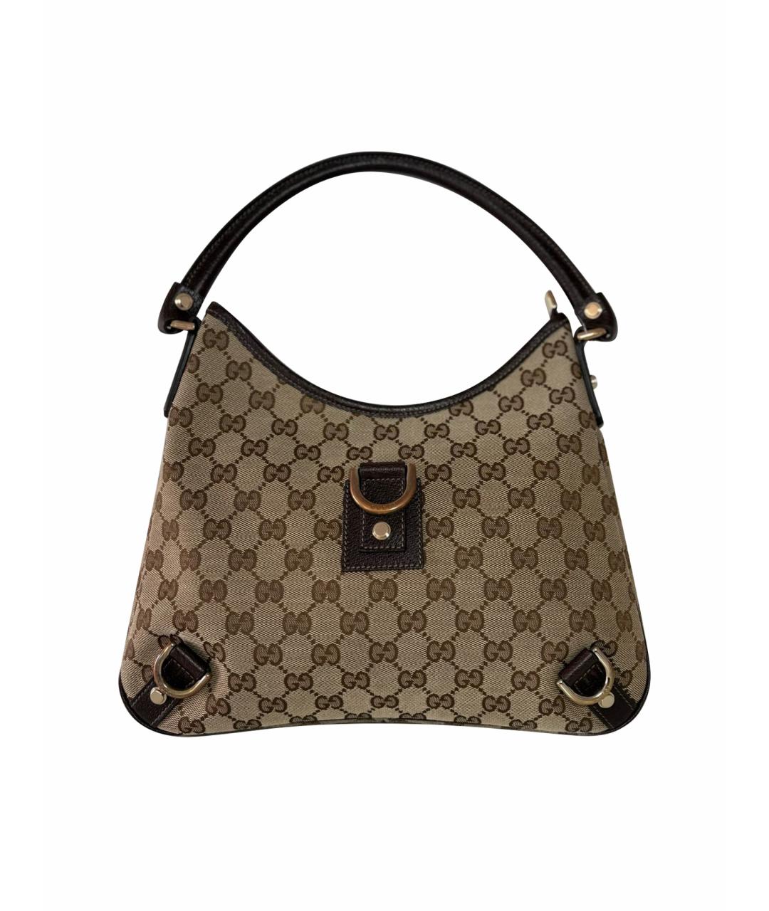 GUCCI Бежевая сумка с короткими ручками, фото 1