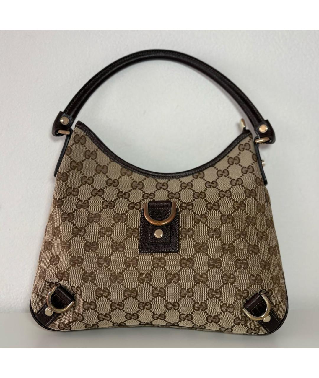 GUCCI Бежевая сумка с короткими ручками, фото 7