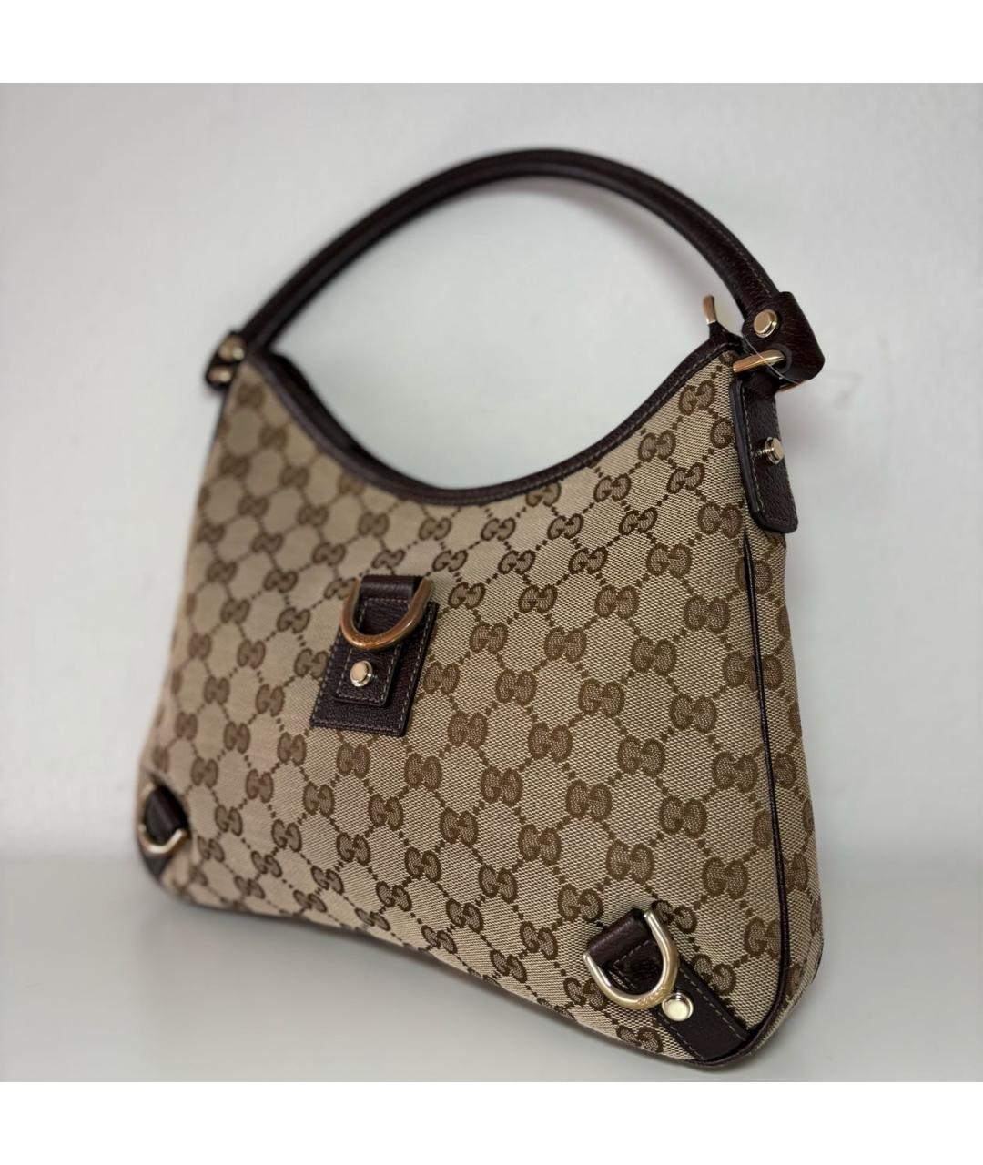 GUCCI Бежевая сумка с короткими ручками, фото 2