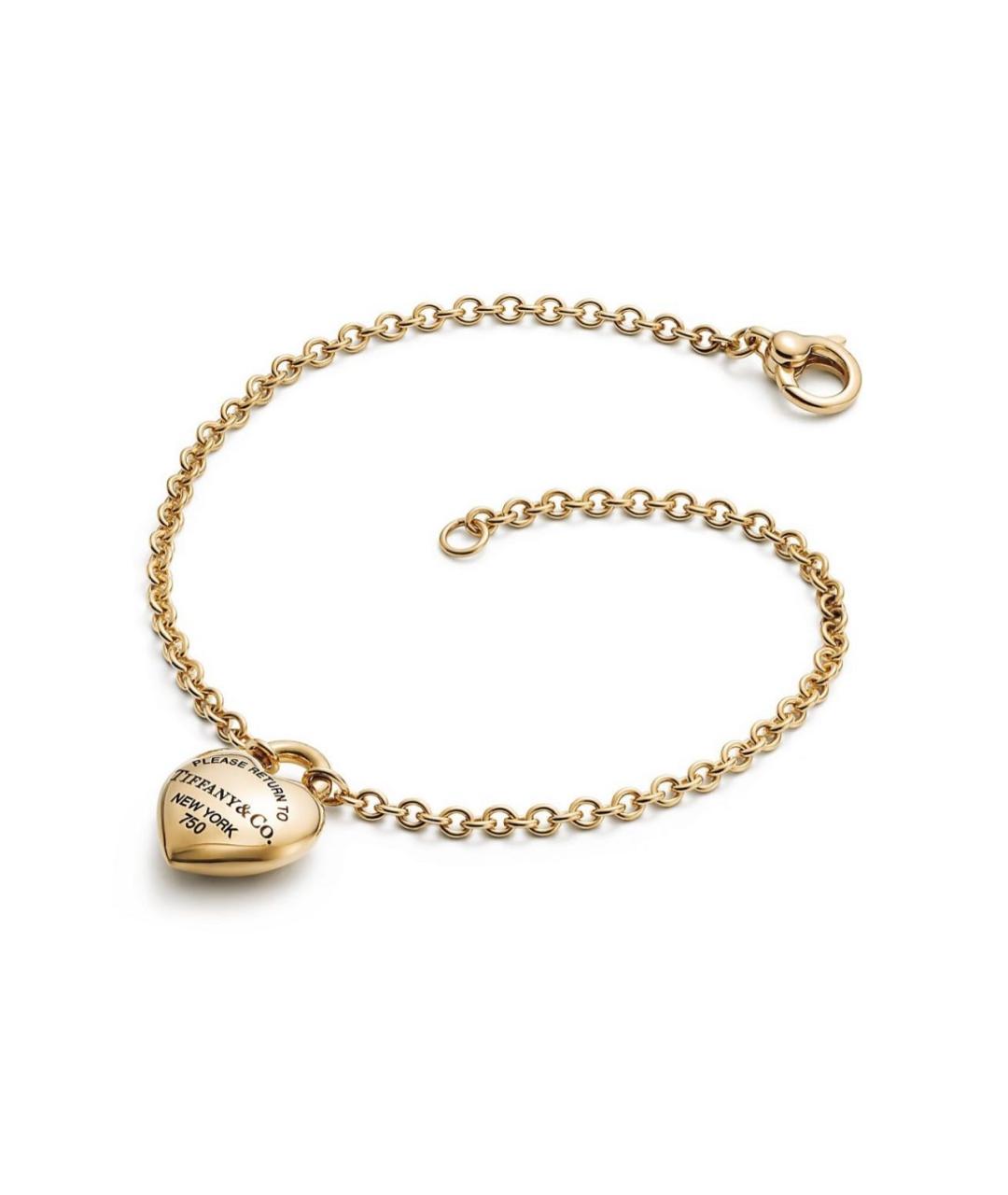 TIFFANY&CO Золотой браслет из желтого золота, фото 3