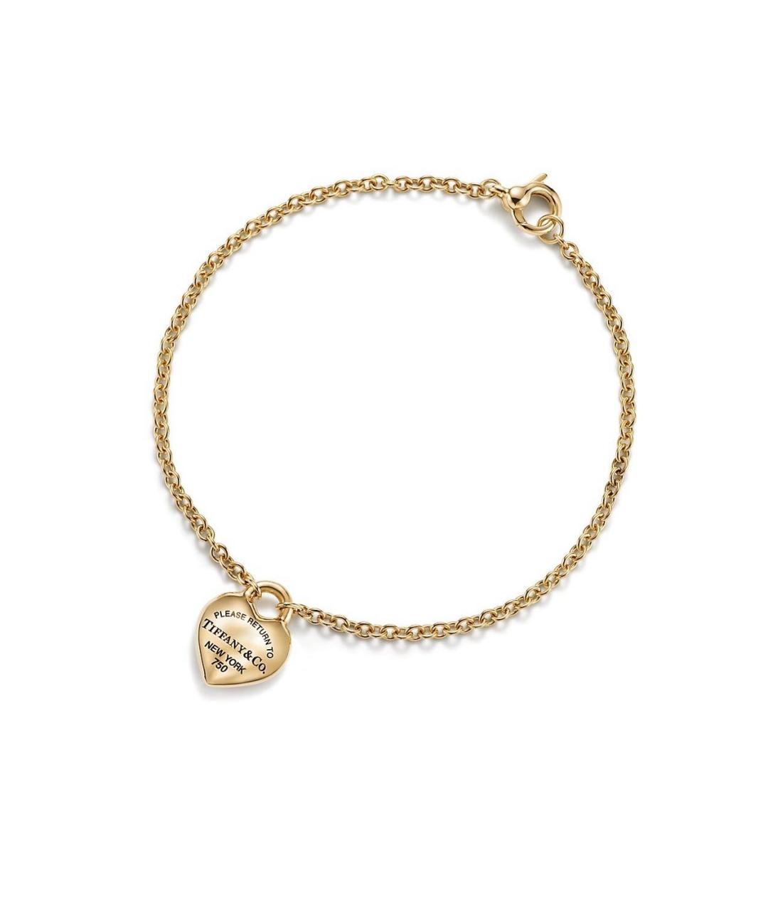 TIFFANY&CO Золотой браслет из желтого золота, фото 1