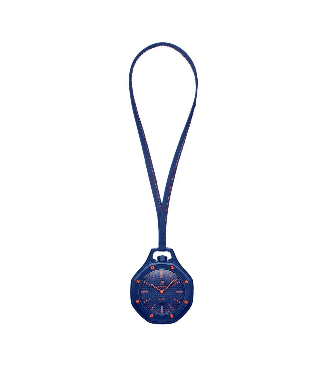 Swatch Темно-синие керамические часы, фото 8