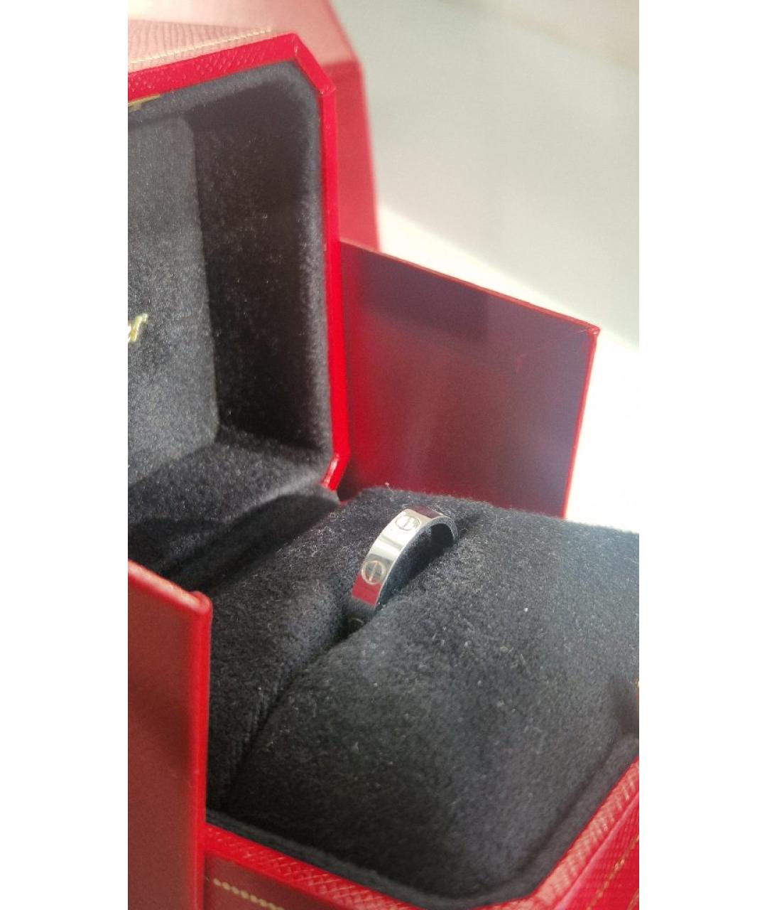 CARTIER Белое кольцо из белого золота, фото 3