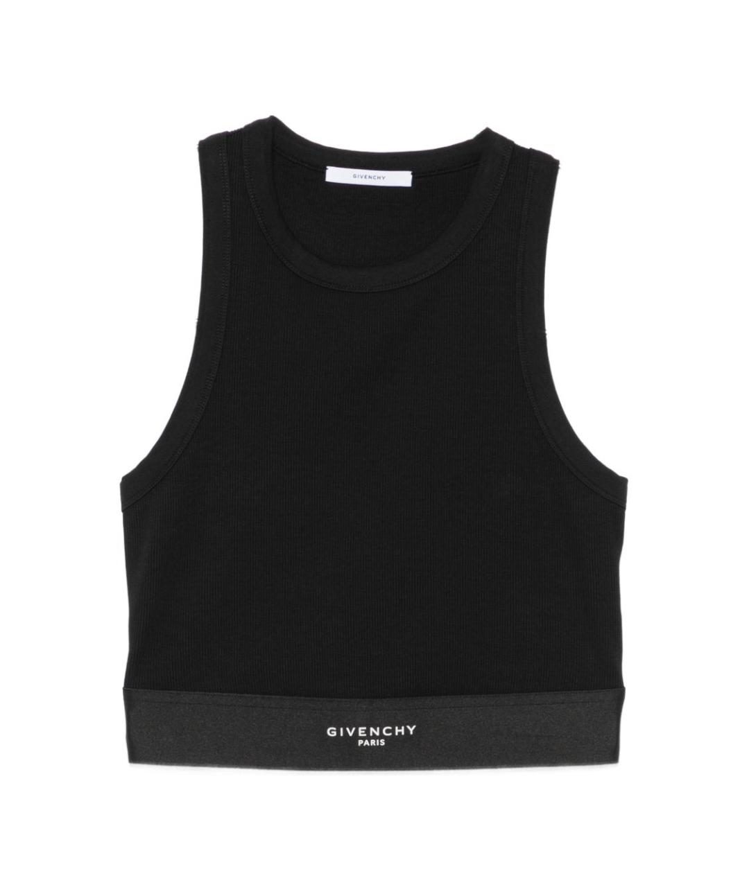 GIVENCHY Черная майка, фото 1