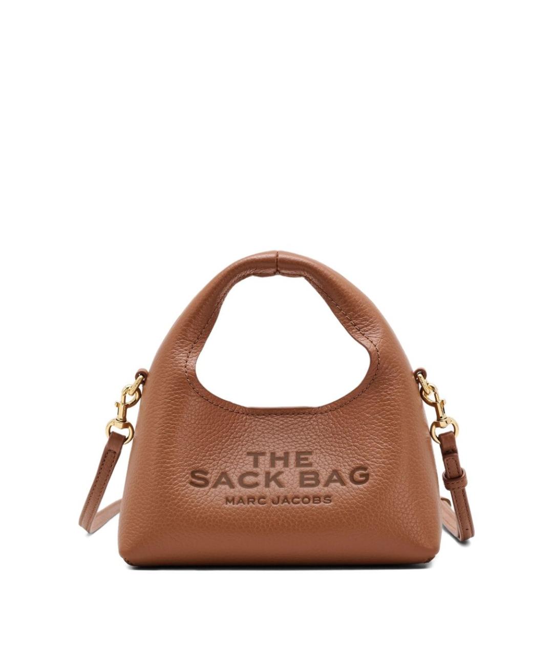MARC JACOBS Коричневая кожаная сумка тоут, фото 4