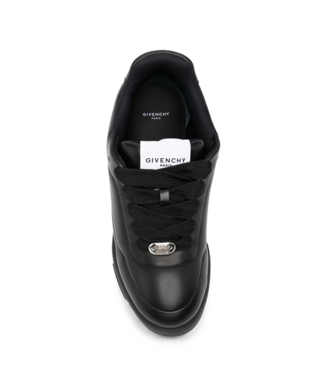 GIVENCHY Черные низкие кроссовки / кеды, фото 2