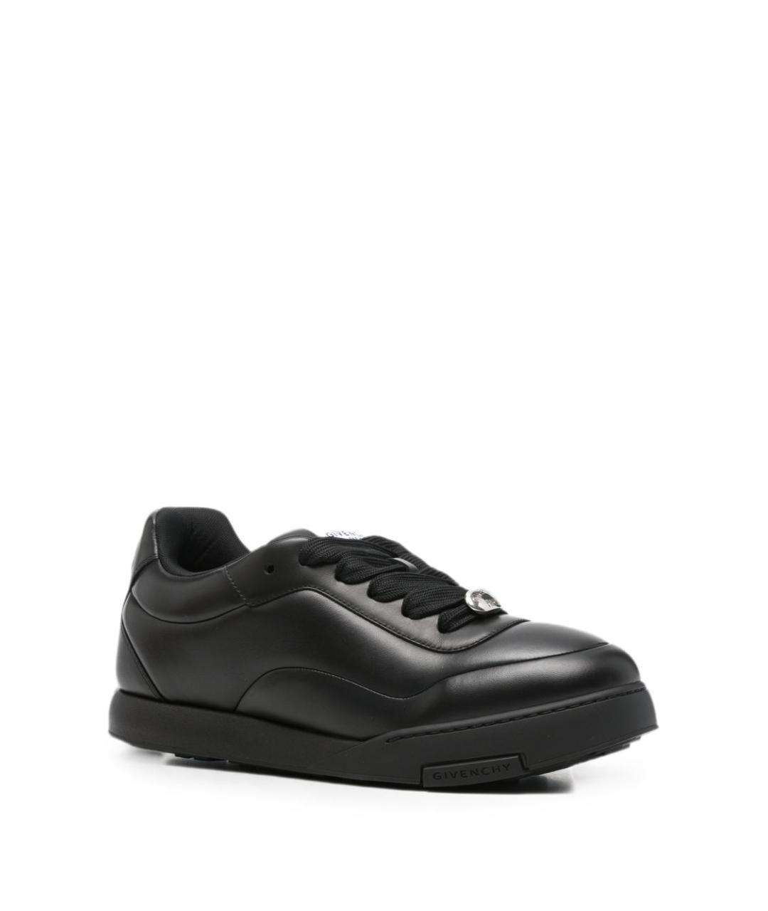 GIVENCHY Черные низкие кроссовки / кеды, фото 3