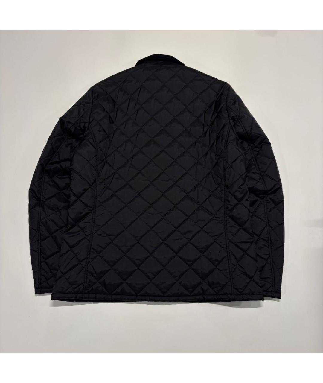 BARBOUR Черная синтетическая куртка, фото 5