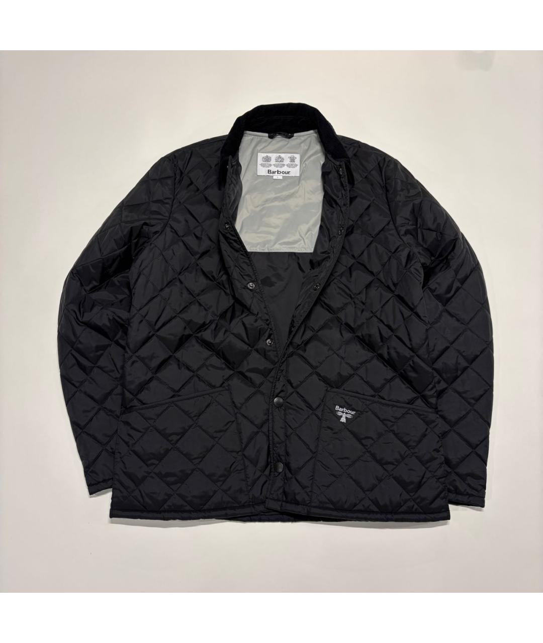 BARBOUR Черная синтетическая куртка, фото 4