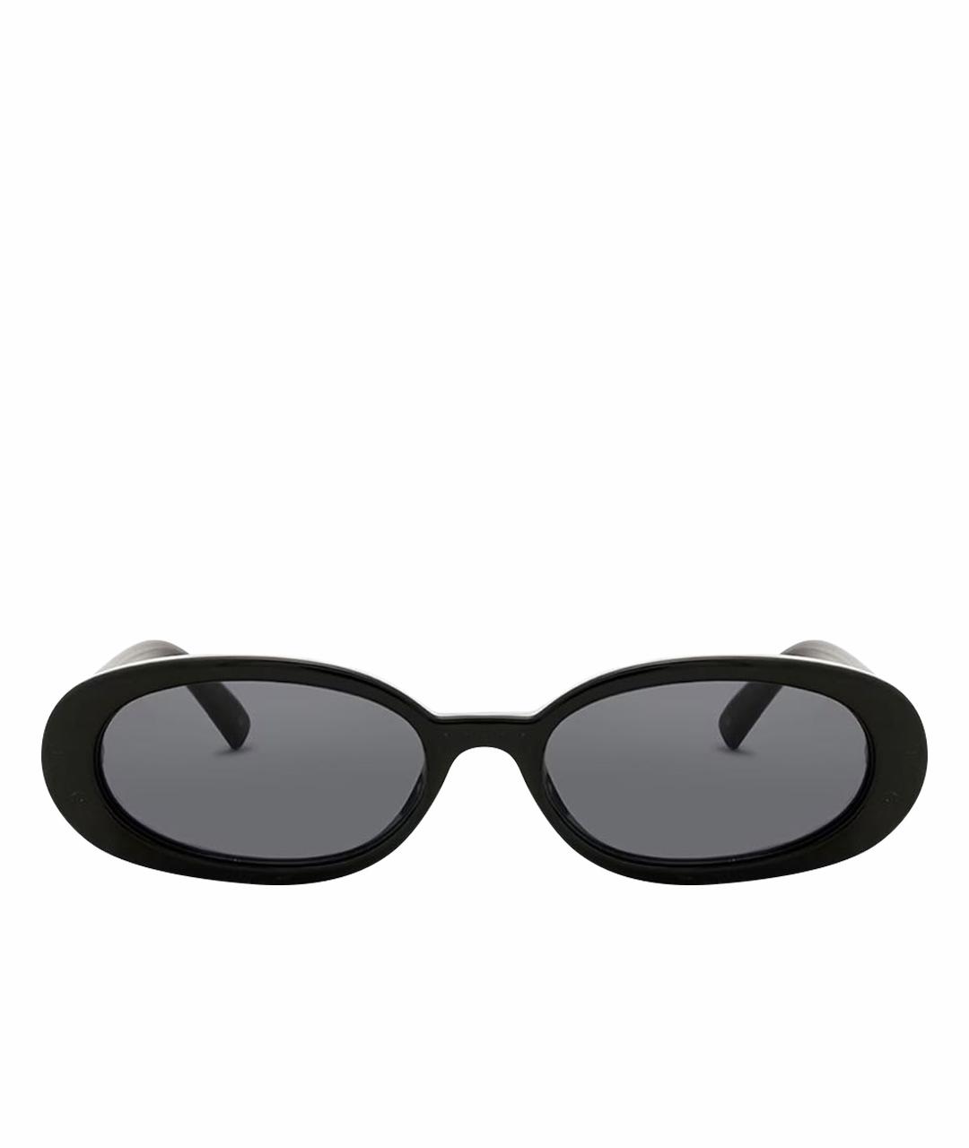 LE SPECS Черные пластиковые солнцезащитные очки, фото 1