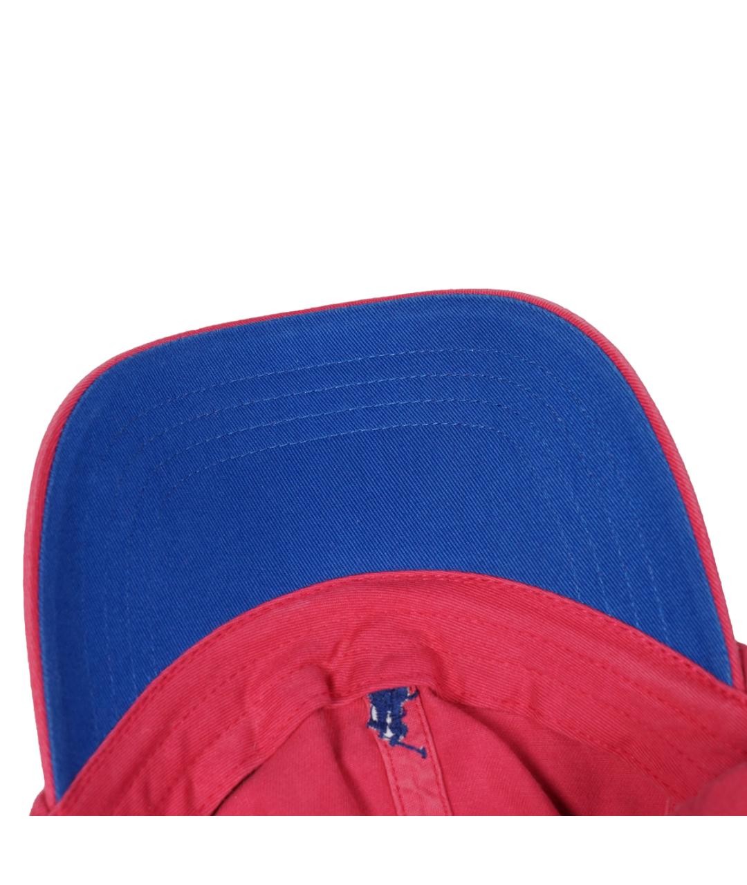 POLO RALPH LAUREN Розовая хлопковая кепка/бейсболка, фото 5