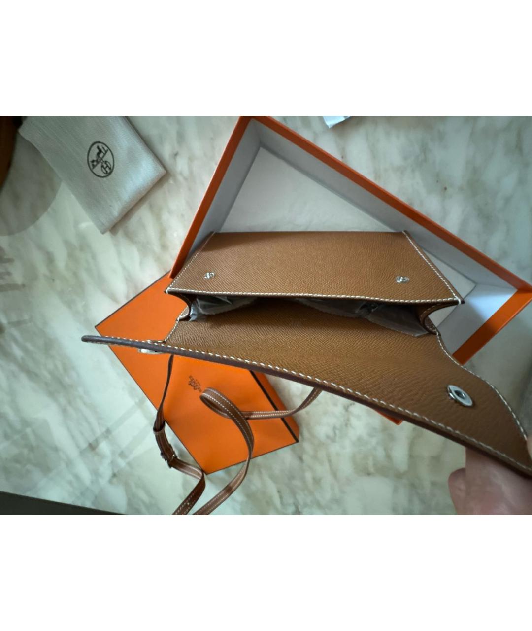 HERMES Кожаная сумка через плечо, фото 2