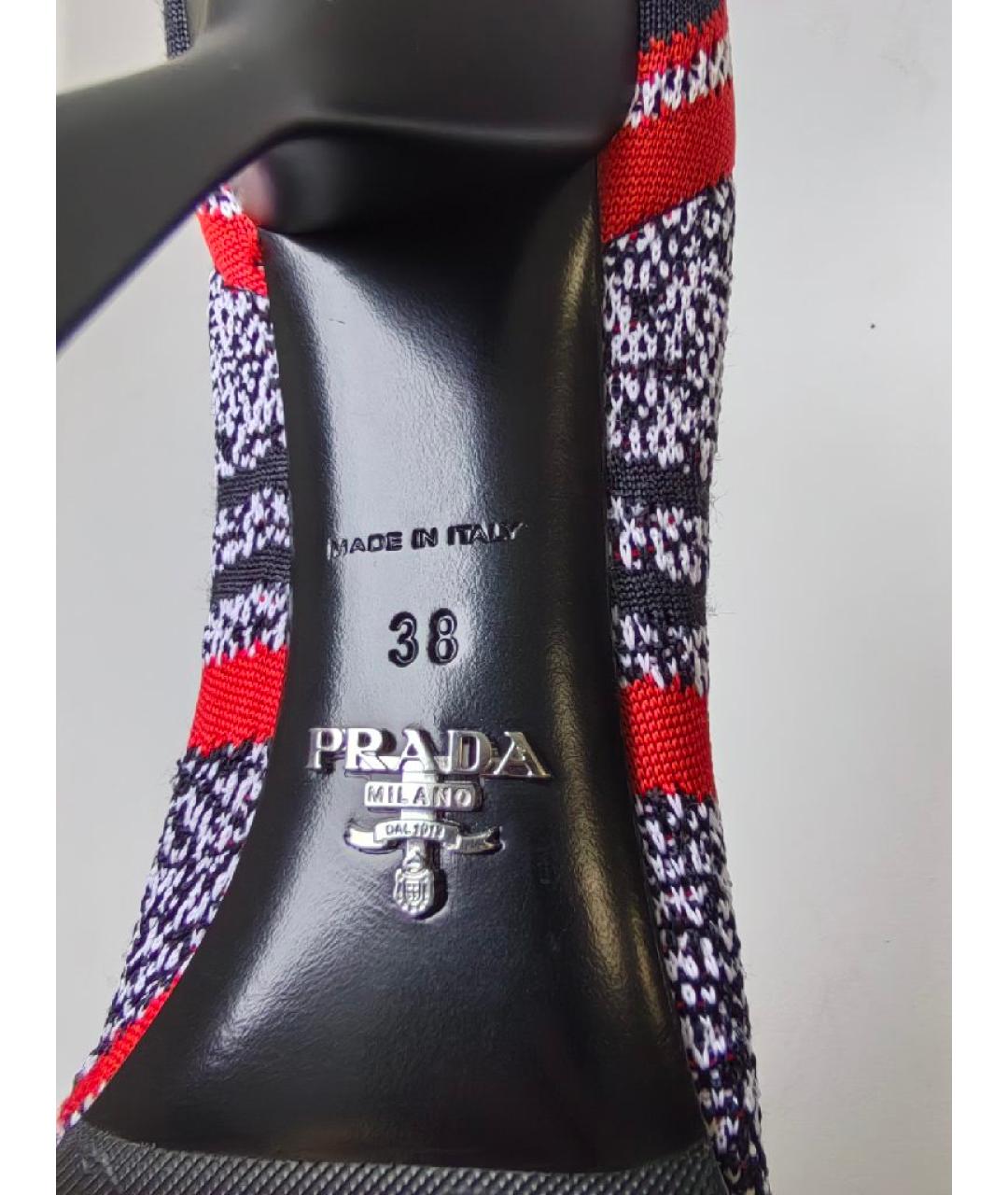 PRADA Черные туфли, фото 5