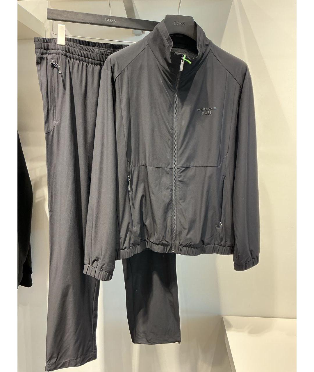 HUGO BOSS Черный полиамидовый спортивный костюм, фото 5