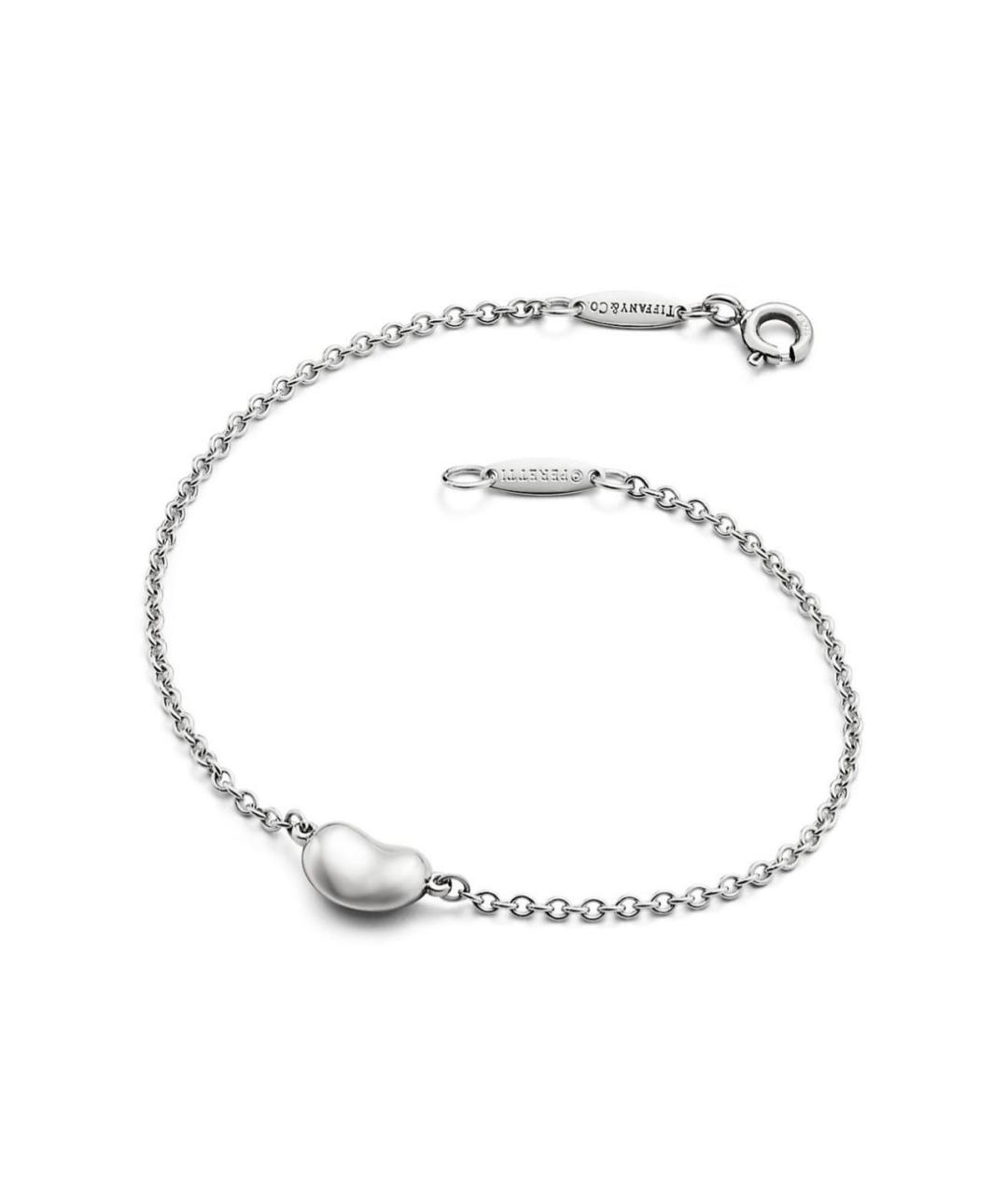 TIFFANY&CO Серебряный браслет из белого золота, фото 3