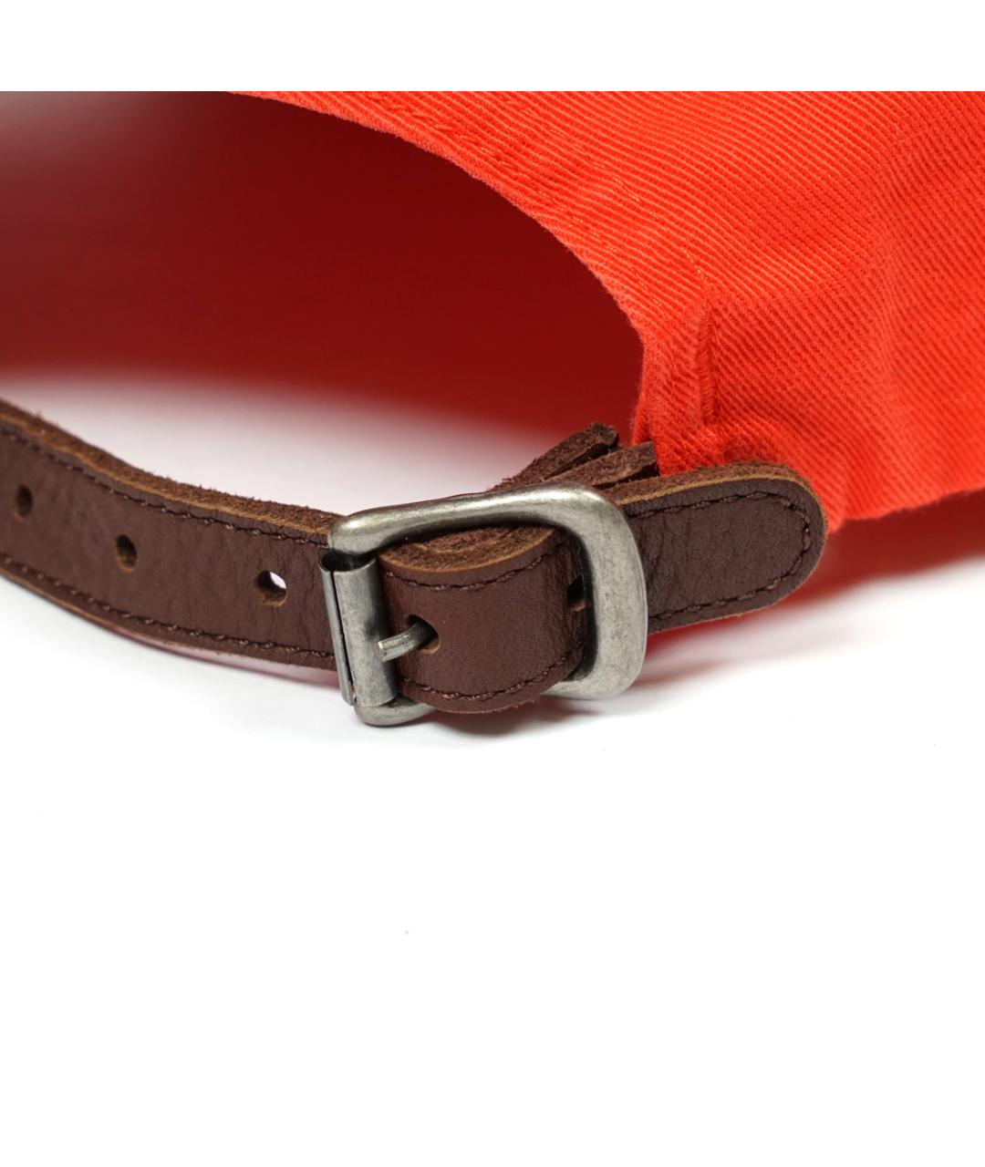 POLO RALPH LAUREN Оранжевая хлопковая кепка/бейсболка, фото 4