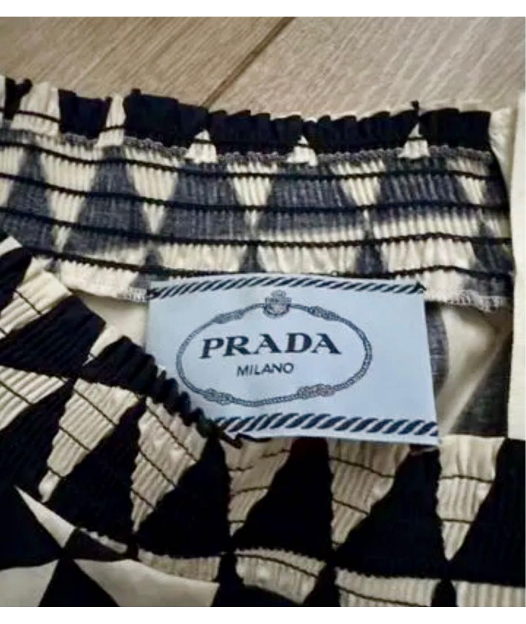 PRADA Хлопковое повседневное платье, фото 2