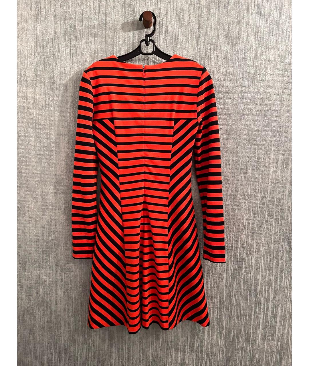 MICHAEL KORS Красное хлопковое повседневное платье, фото 2