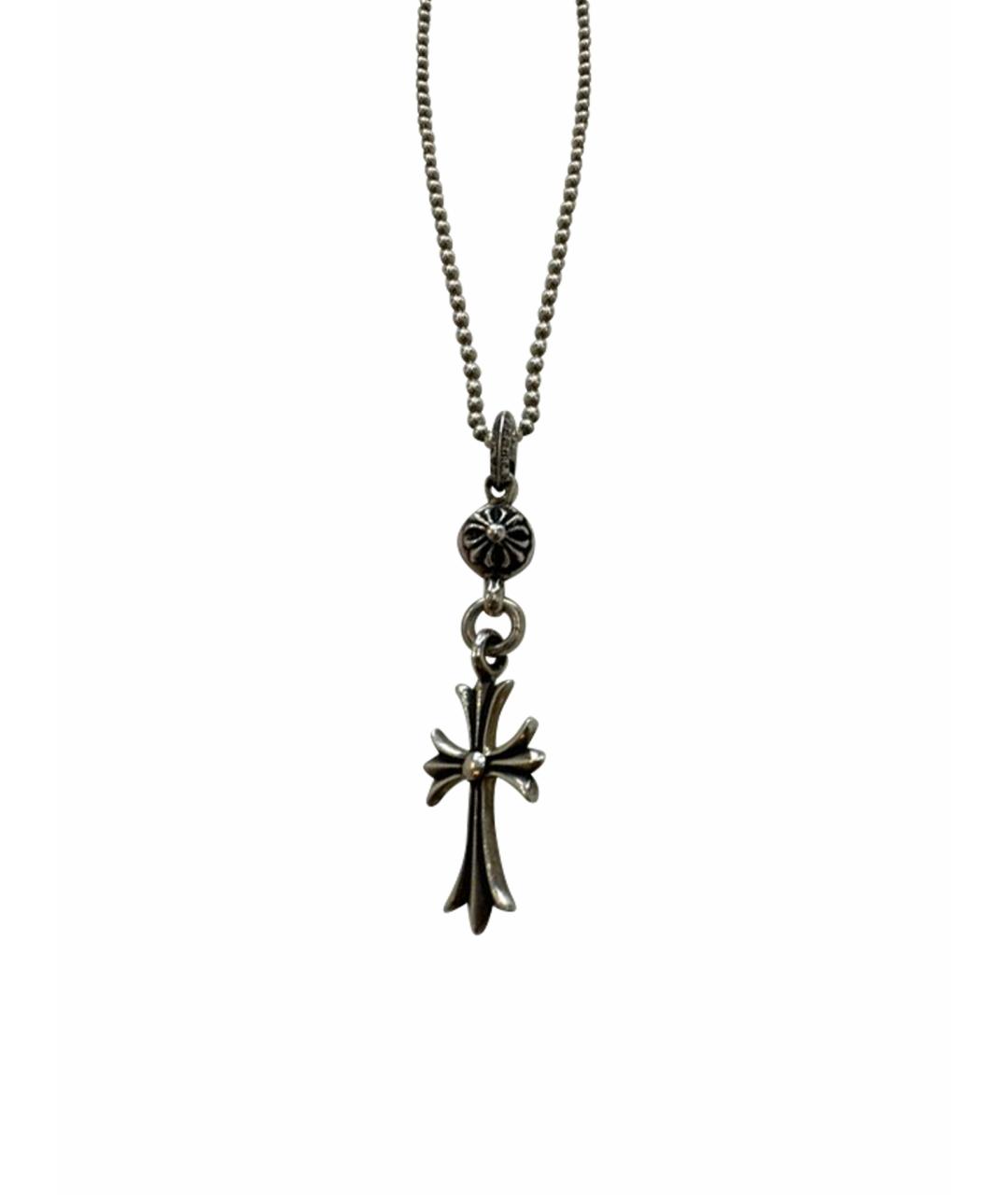 CHROME HEARTS Серебряное серебряное колье, фото 1