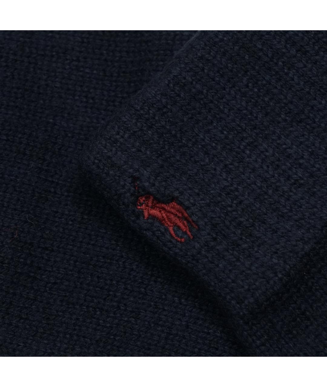 POLO RALPH LAUREN Темно-синие перчатки, фото 2