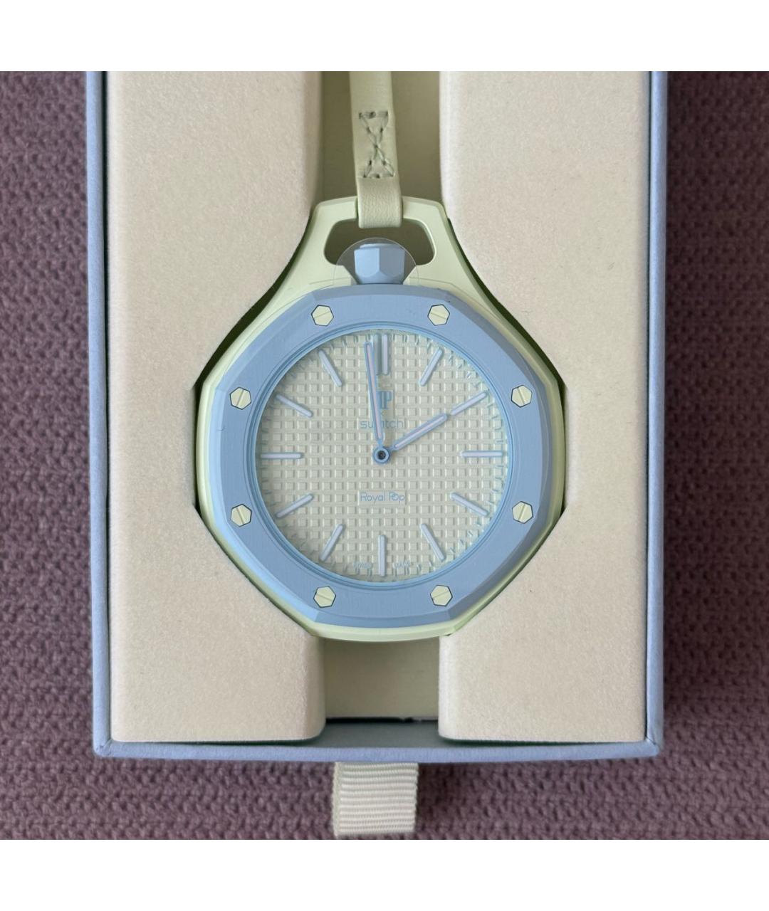Swatch Салатовые керамические часы, фото 3
