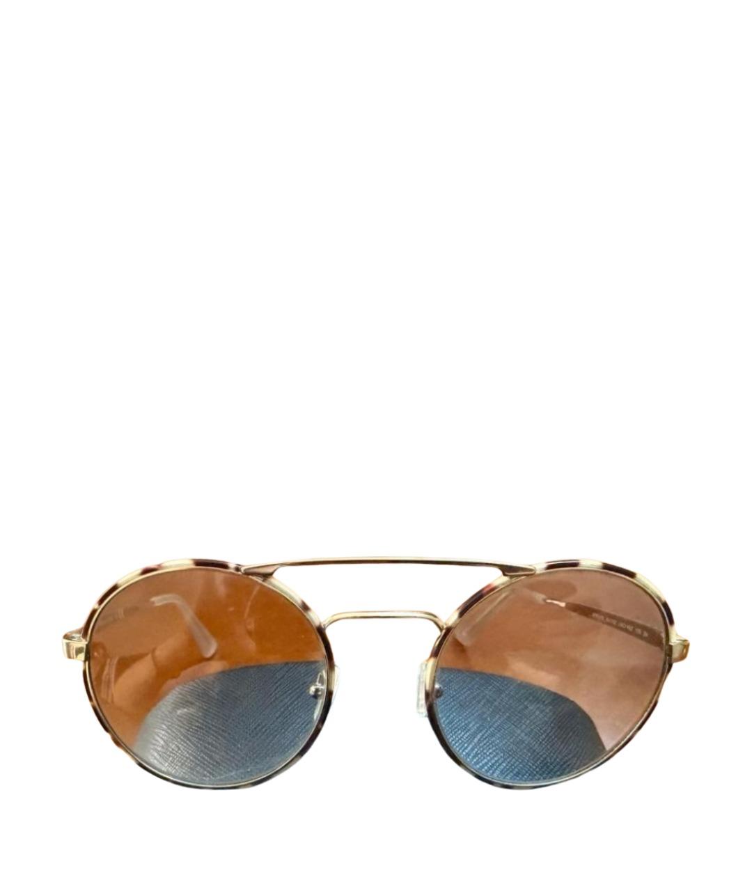 PRADA Мульти металлические солнцезащитные очки, фото 1