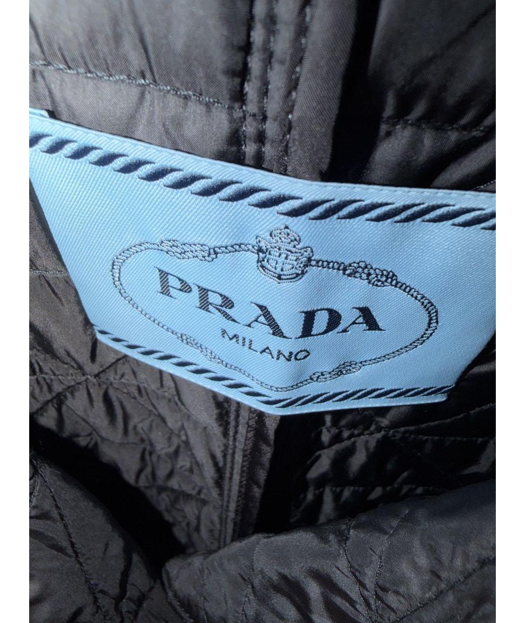 PRADA Черный тренч/плащ, фото 3