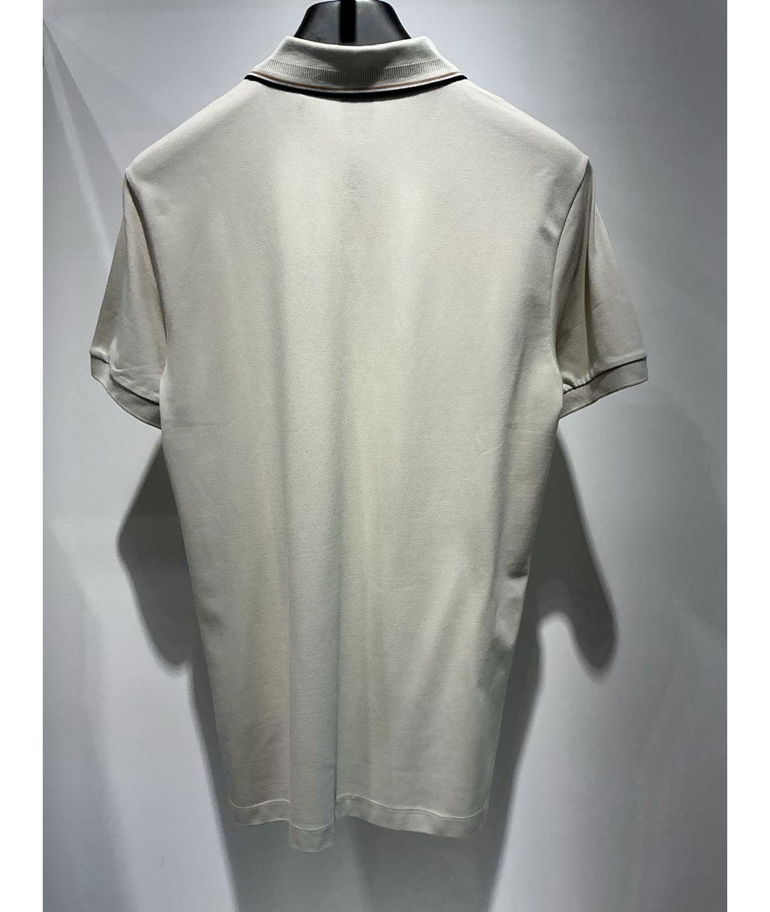 HUGO BOSS Бежевая хлопковая футболка, фото 3