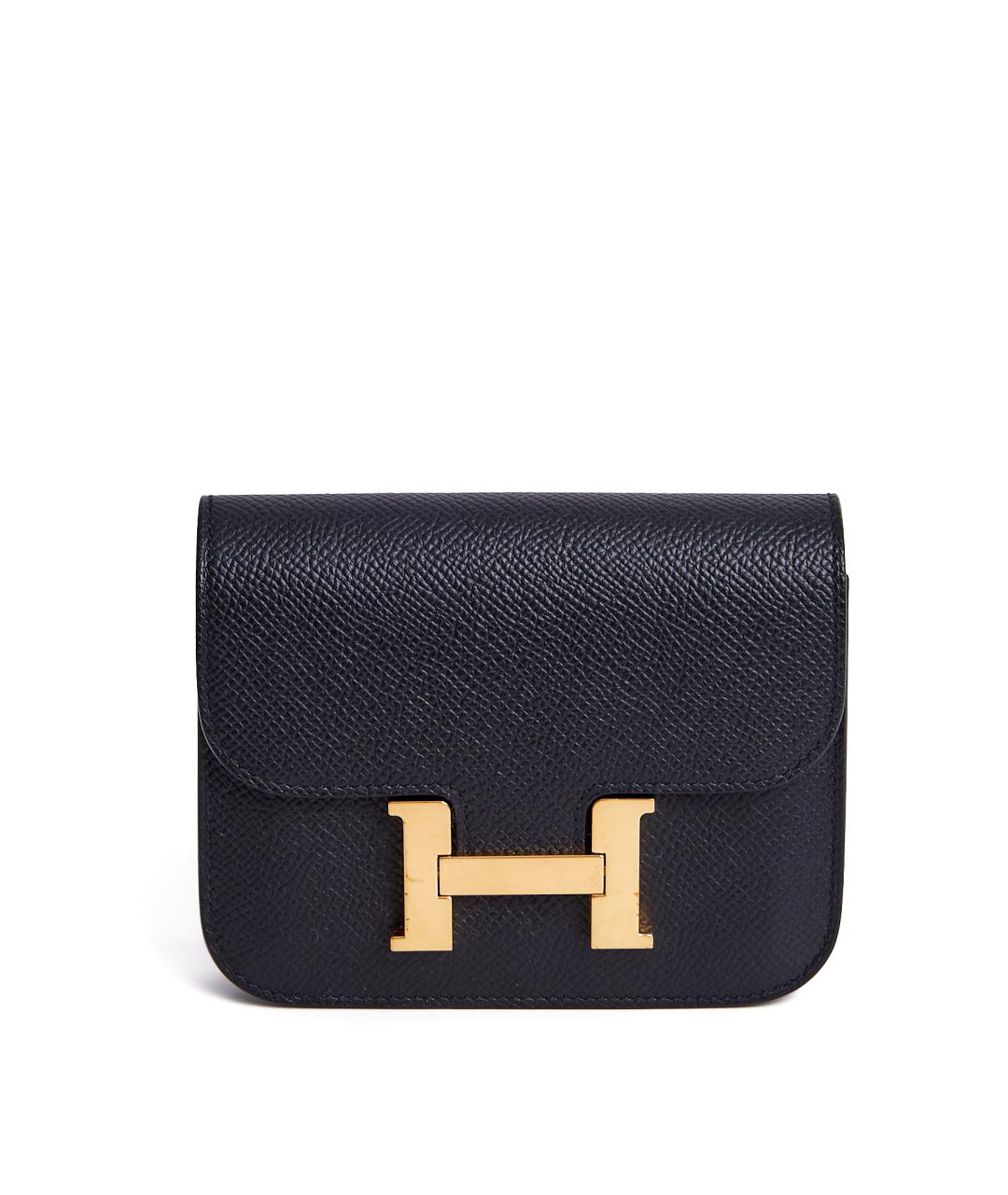 HERMES Черная кожаная поясная сумка, фото 7