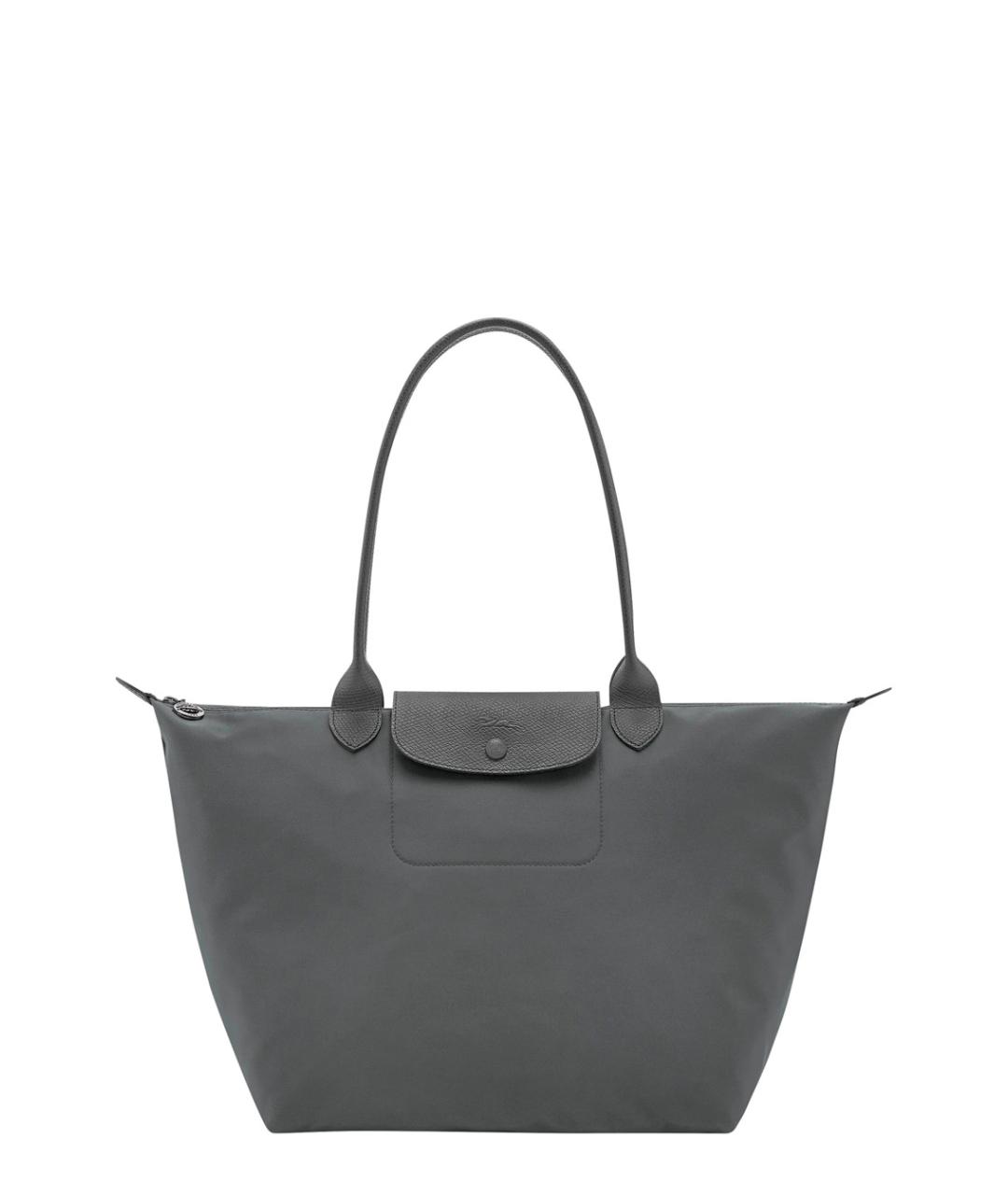 LONGCHAMP Серая сумка тоут, фото 1