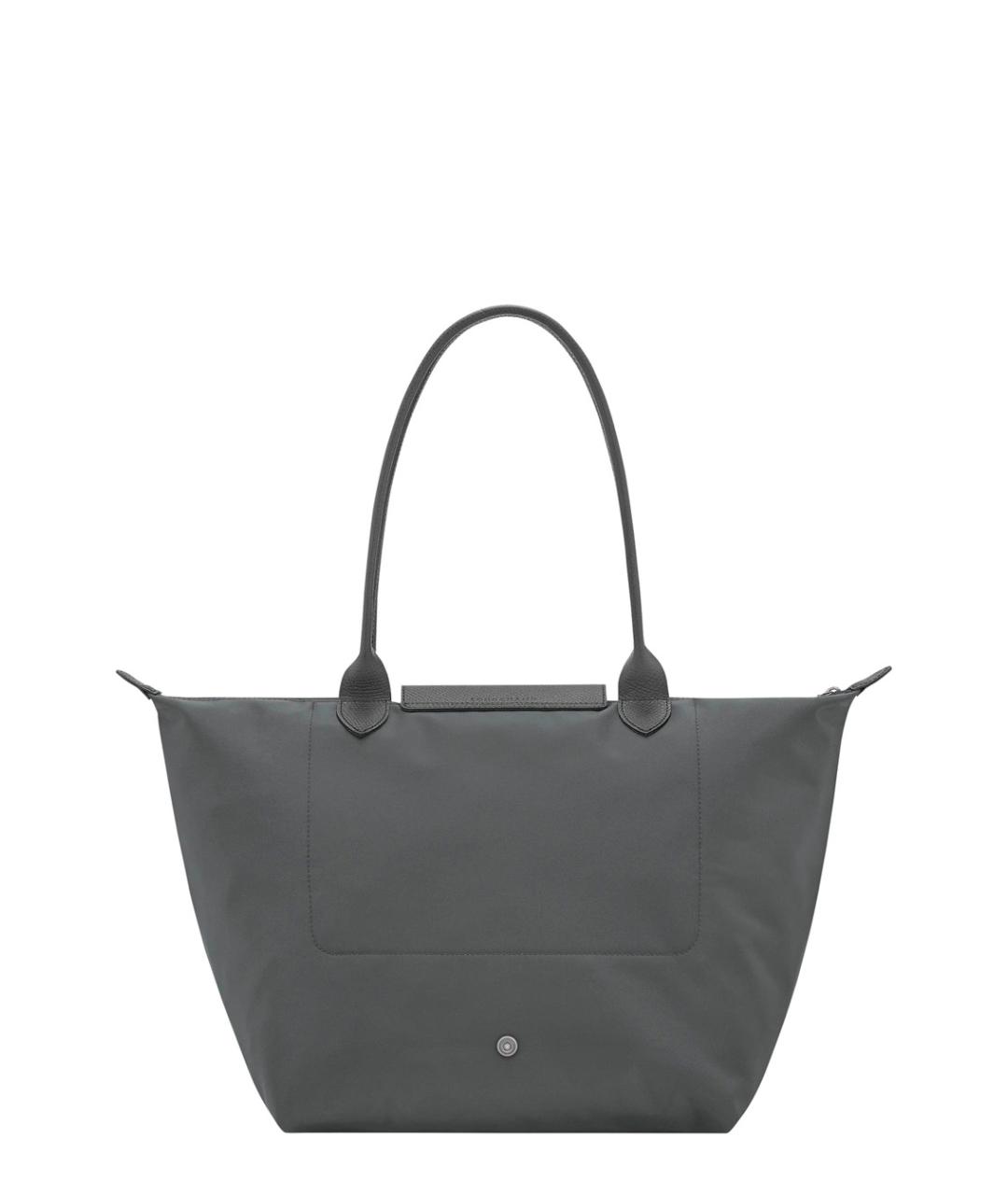 LONGCHAMP Серая сумка тоут, фото 2