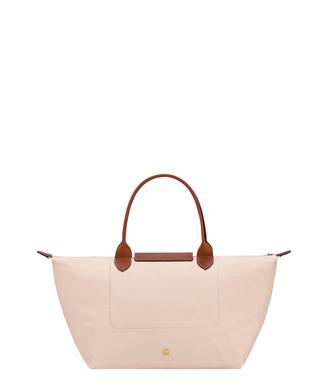 LONGCHAMP Бежевая синтетическая сумка тоут, фото 2