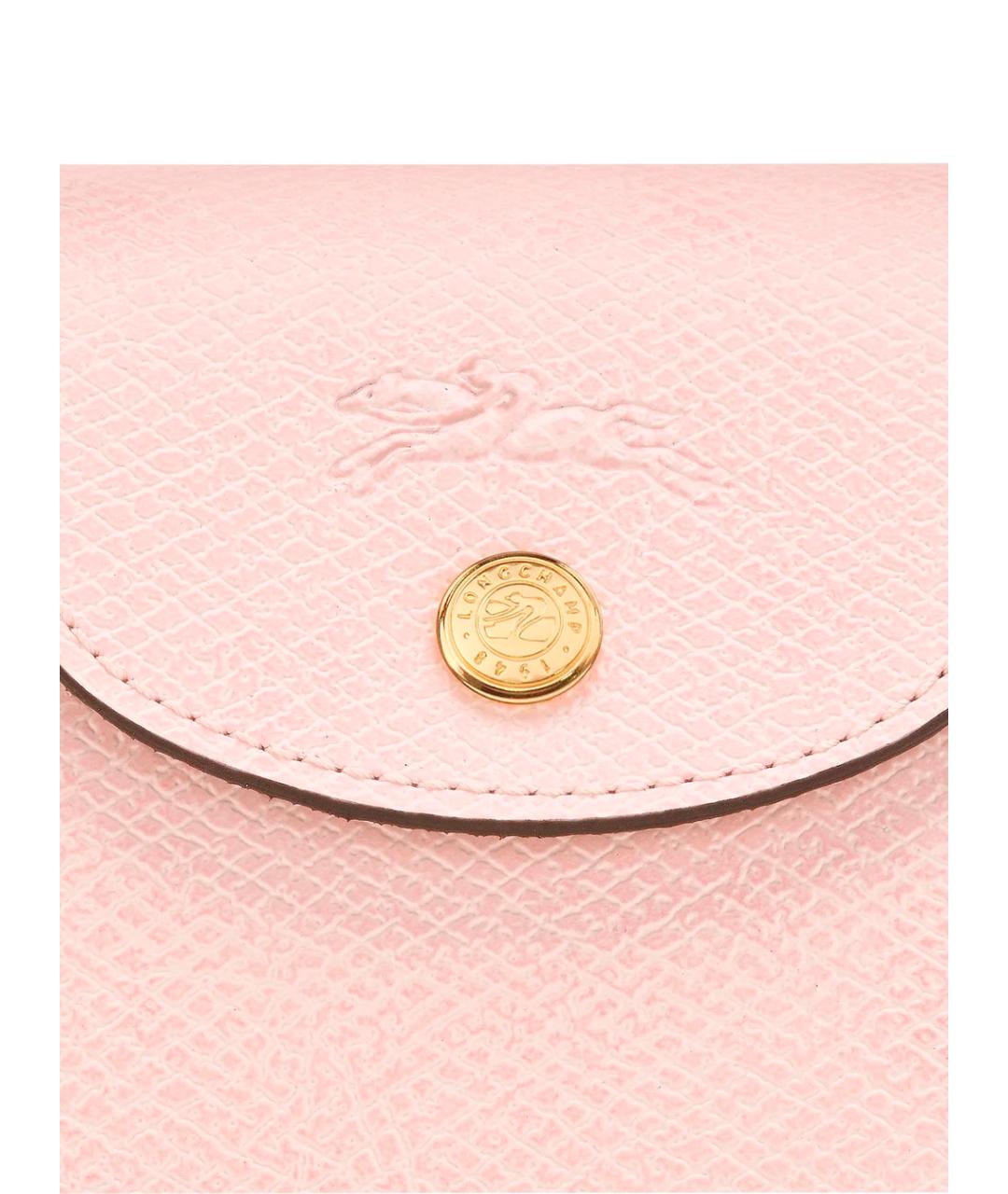 LONGCHAMP Розовая кожаная сумка тоут, фото 3